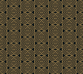 The geometric pattern. Seamless vector background.