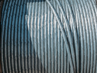 Steel metal coil wire, industrial roll cable