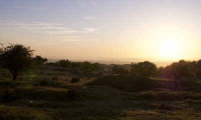 Sunrise on Bodmin Moor, Cornwall