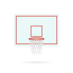 Basketball Hoop Illustration