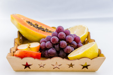 Frutas e verduras frescos