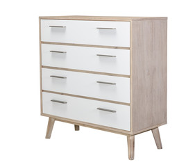 Avenew Bedroom Tallboy Timber White