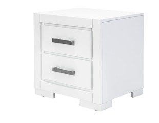 Blaze White Bedside Drawers