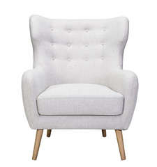 Charlie Accent White Chair 8