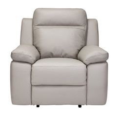 Beige Lounge Chair Recliner 