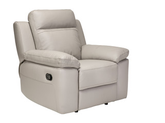 Beige Lounge Chair Recliner 