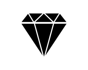 diamond icon design illustration,glyph style design, designed for web and app