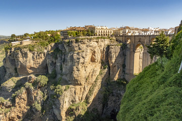 Fototapeta premium famous Puente Nuevo in Ronda