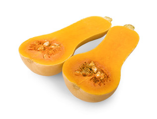 Butternut squash isolated