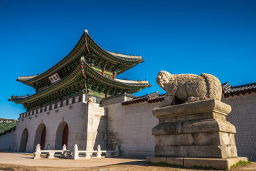 Gyeongbokgung Palace in Seoul,South Korea.