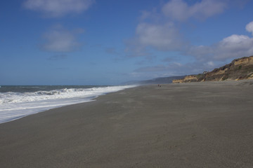 Seaside West Coast Rocky Beach Pacific Ocean