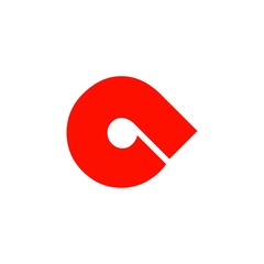 red letter q logo vector