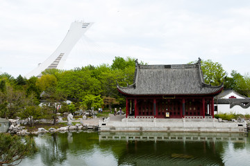 Naklejka premium Chinese Botanical Garden - Montreal - Canada