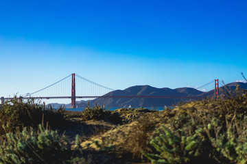 View of Golden Gate Bridge