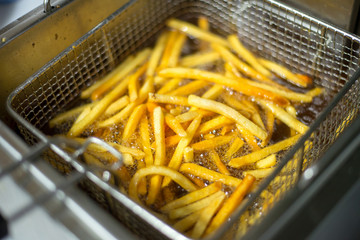 Cooking french fries