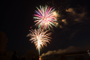 Fire Works during Summer