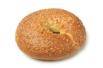 Bagel with sesame seeds