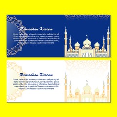 Ramadan Kareem Vector Template Design Illustration Background