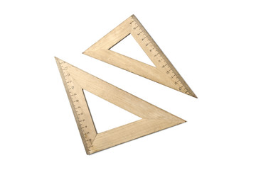 Student wooden rulers