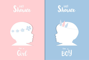 Set of baby shower invitations cards,poster,greeting,template,birthday,bear,Vector illustrations.