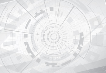 Abstract Technology Background. Vector illustration