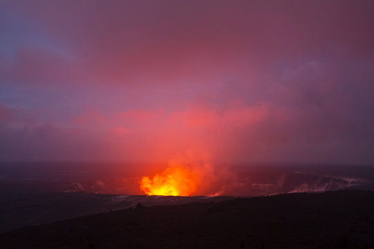 Active volcano