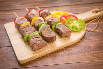 BBQ on a butcher