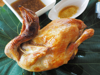 Barrel-roasted chicken  - A Popular Taiwan food