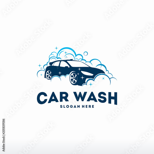 Quot Car Wash Logo Designs Concept Vector Automotive Cleaning Logo Template Quot Stock Image And Car Wash Logo Template Free