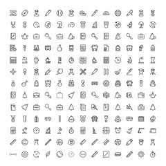 Flat icon set