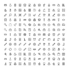 Flat icon set