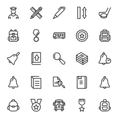 Flat icon set