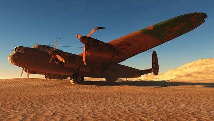 Rusty plane