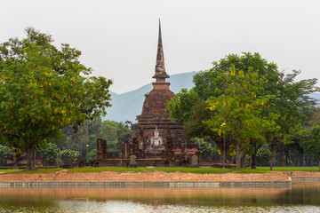 Obraz premium Sukhothai historical park Thailand