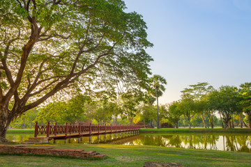 Fototapeta na wymiar Beautiful park in Thailand