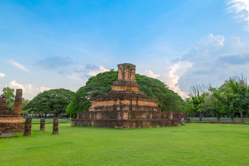 Sukhothai historical park in Thailand