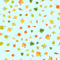 Autumn seamless pattern