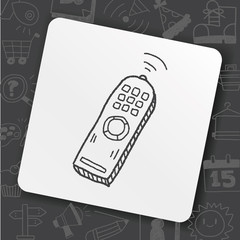 Remote control doodle