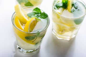 Fresh homemade lemonade