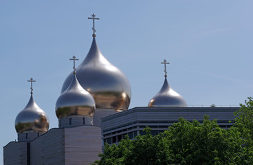 Russian orthodox cathedral in Paris