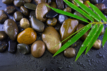 Relaxing ideas, lots of stones, a variety of sizes and many shap