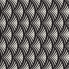 Vector seamless pattern. Modern stylish abstract texture. Repeating geometric tiles..