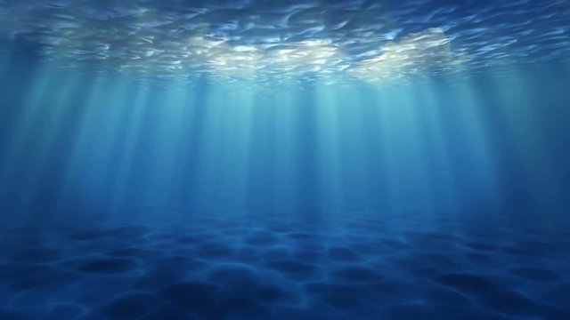 underwater blue ocean