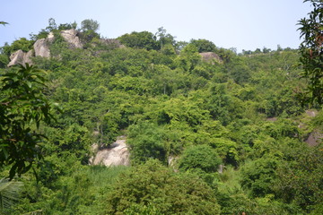 Mountain in takeo province