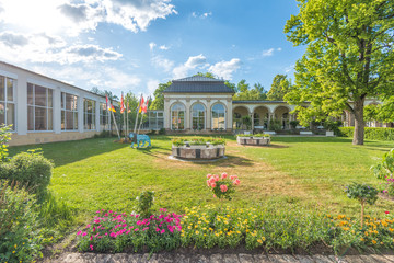 Obraz premium Kurpark Bad Steben