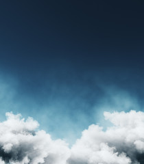 Creative cloud sky background