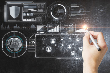 Innovation and finance concept