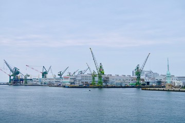 神戸ハーバーランド　川崎重工業　造船場