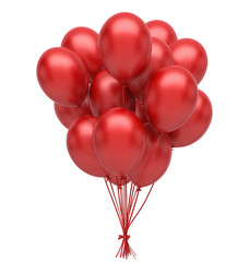 Red balloons