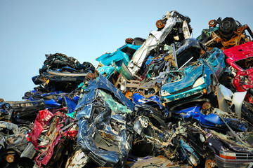Schrottplatz, Autoschrott 